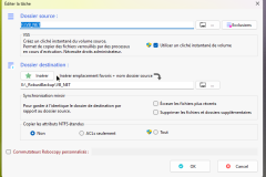 Robust Backup Edit source and target