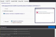 Compatibilité Legacy Windows 11